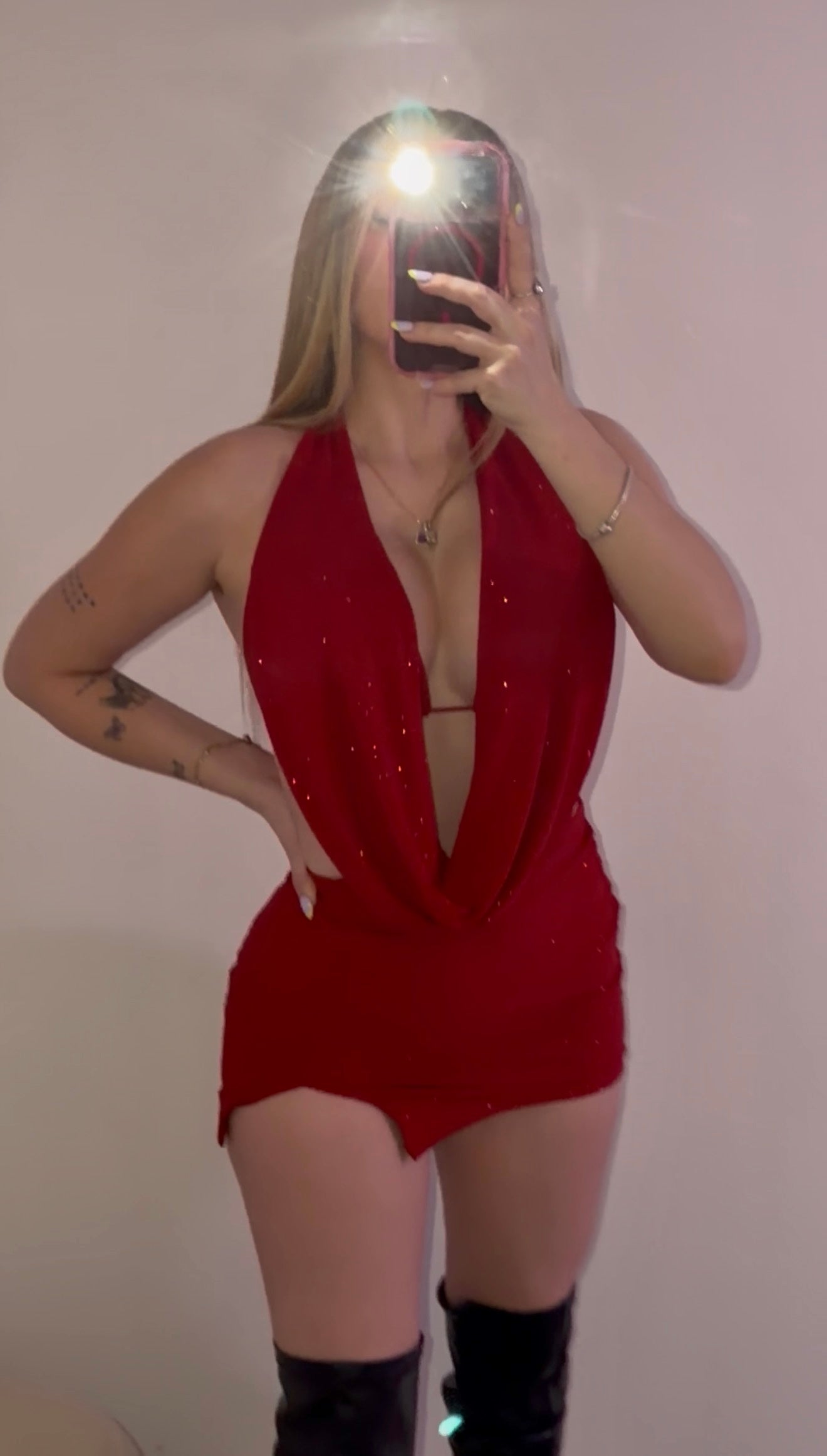 Red Glittery Set