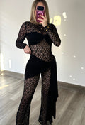 Lace Statement Jumpsuit