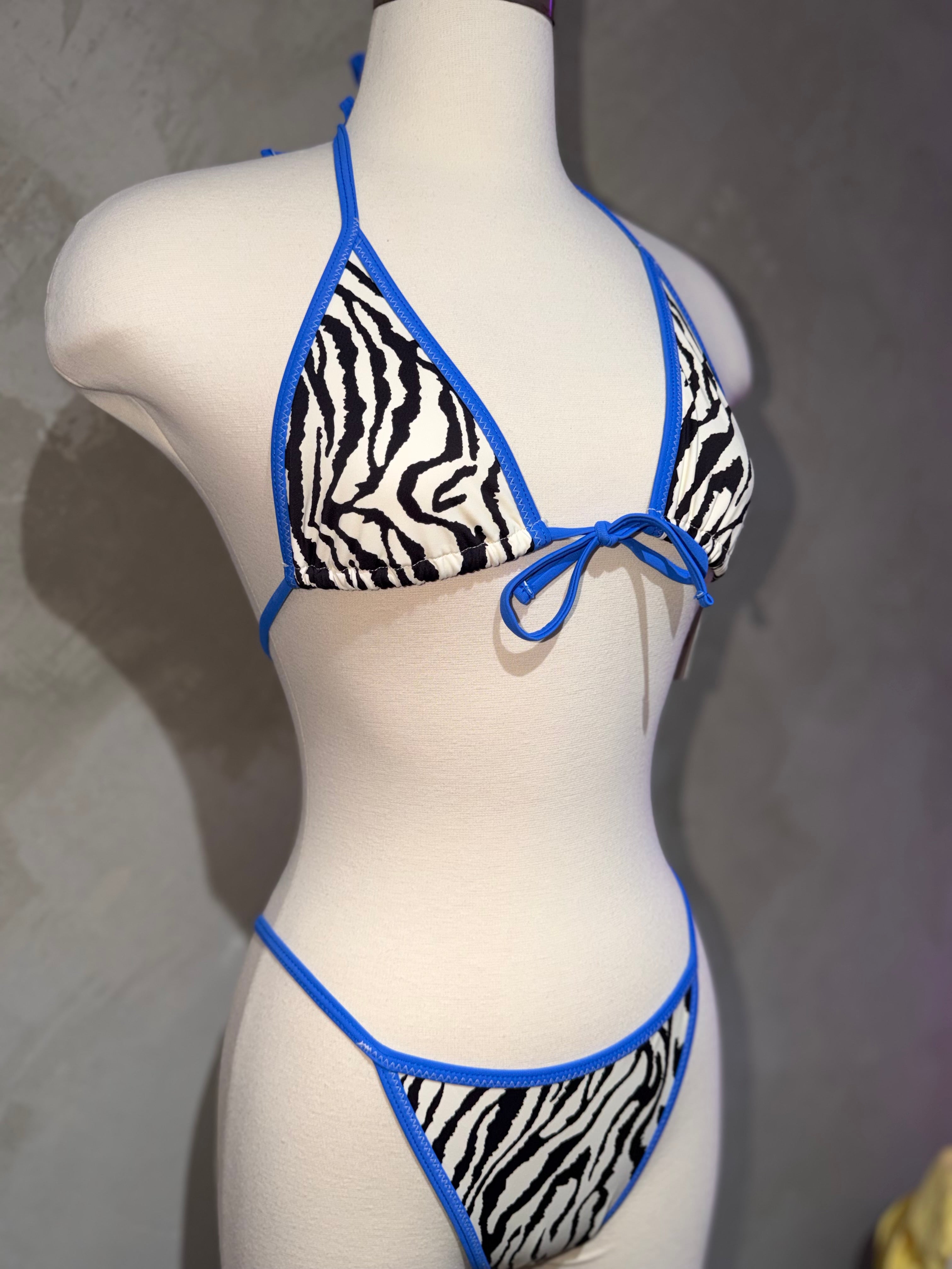 Wild Zebra Bikini