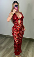 Scarlet Affair Maxi Dress
