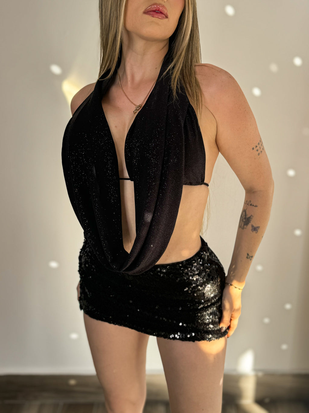Glam Glittery Top