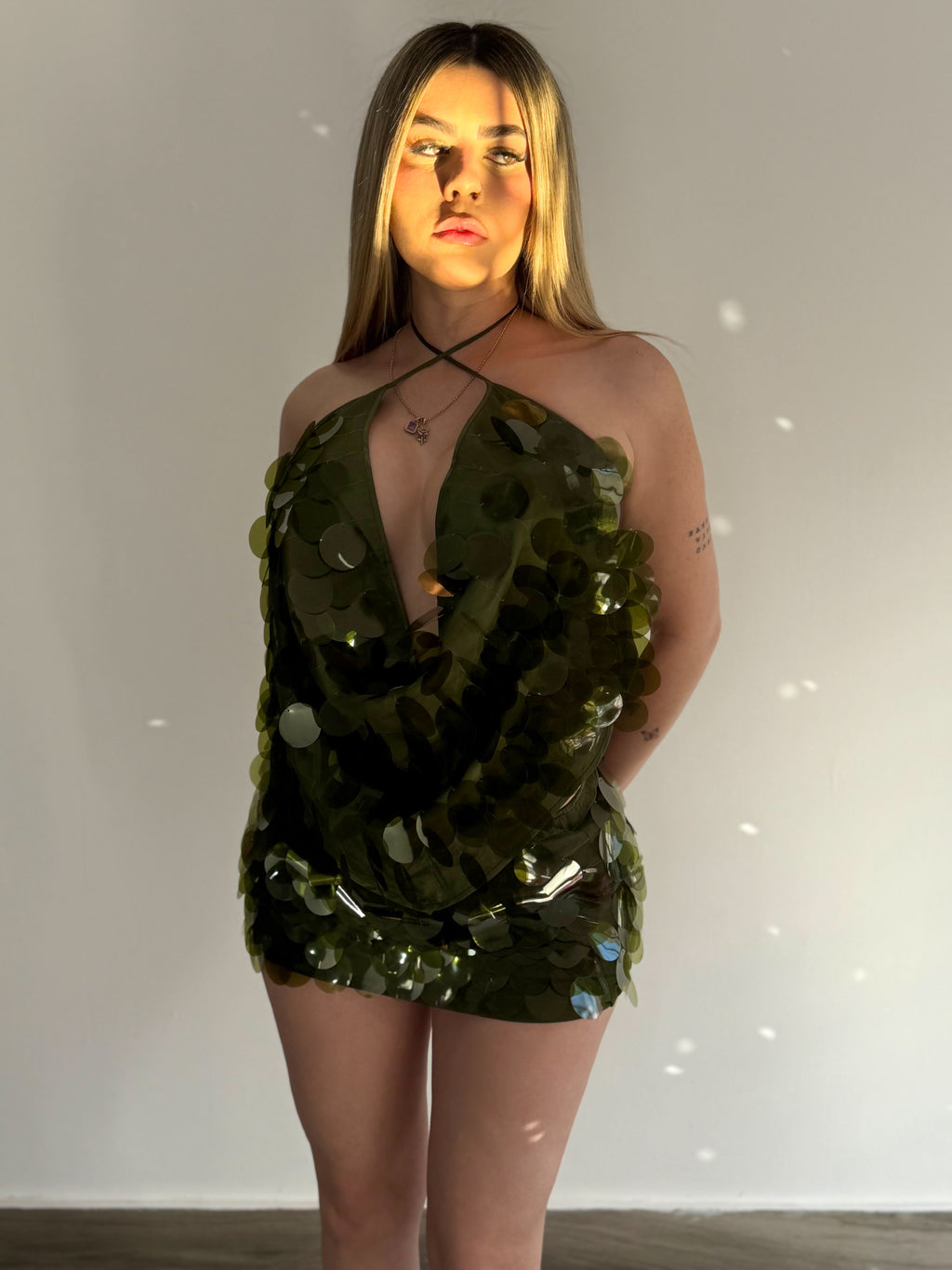 Shimmer Nights Olive Set