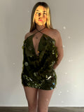 Shimmer Nights Olive Set