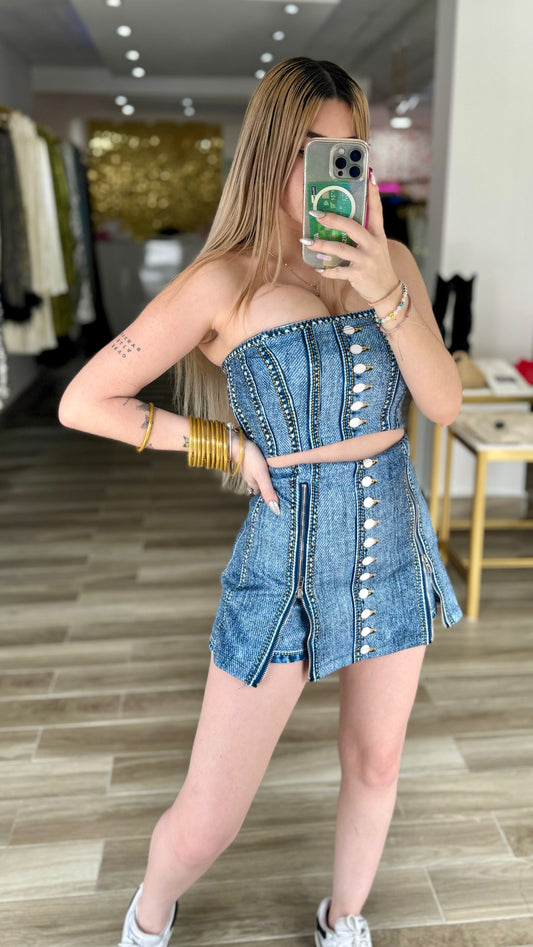 Denim not Denim Set