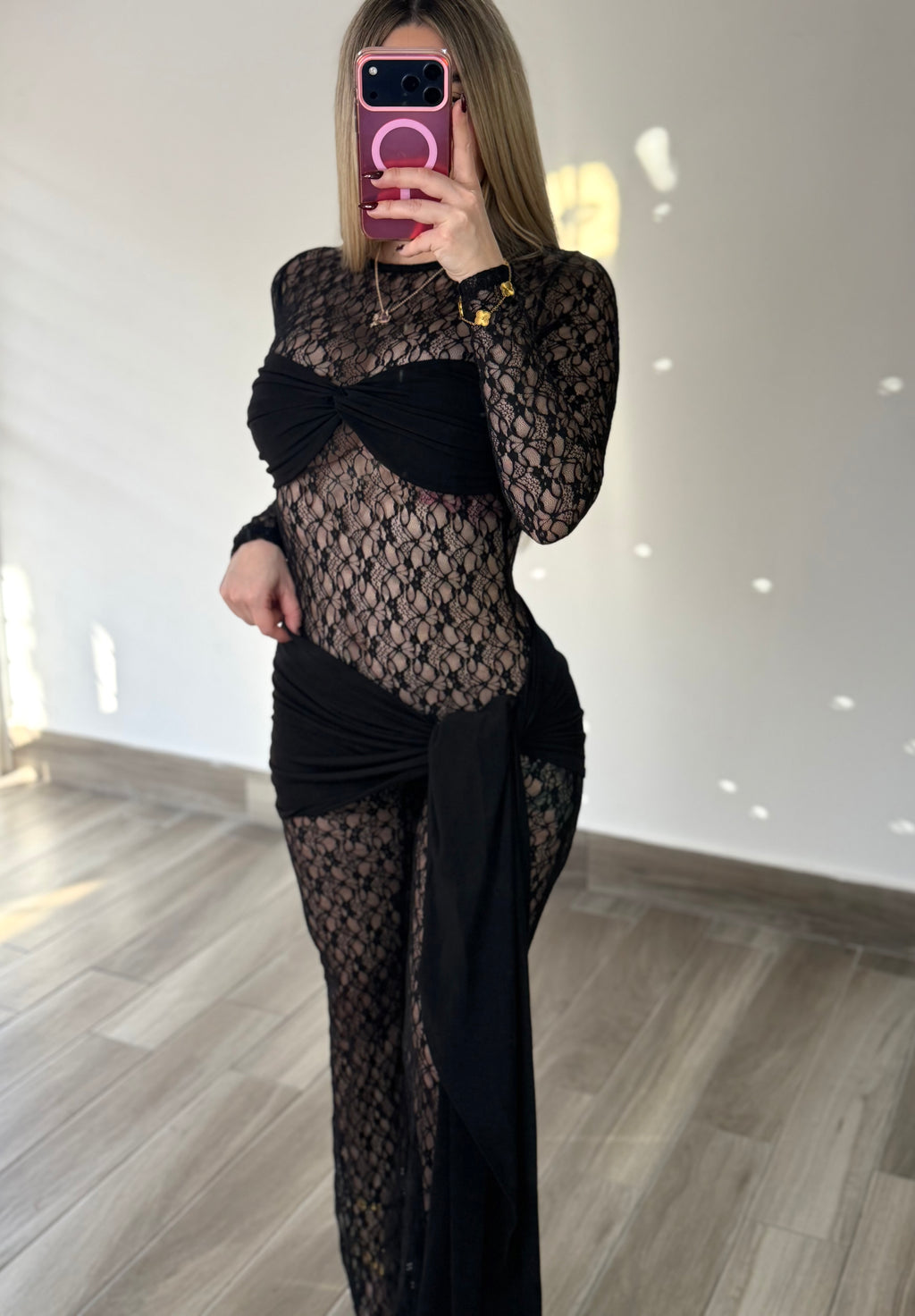Lace Statement Jumpsuit
