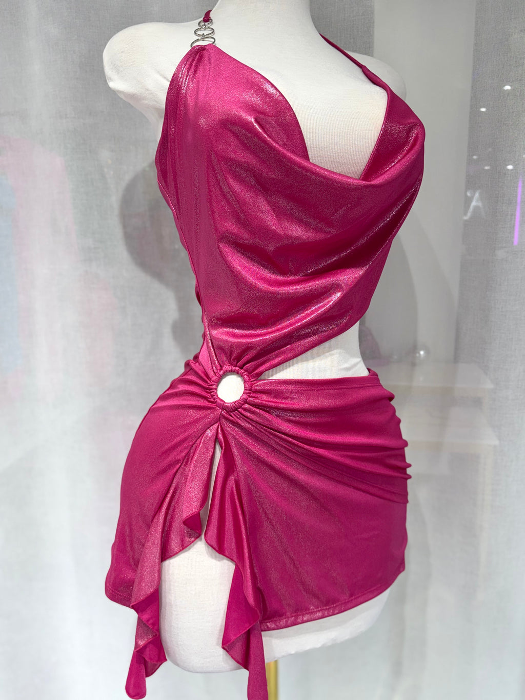 Pink Mini Dress
