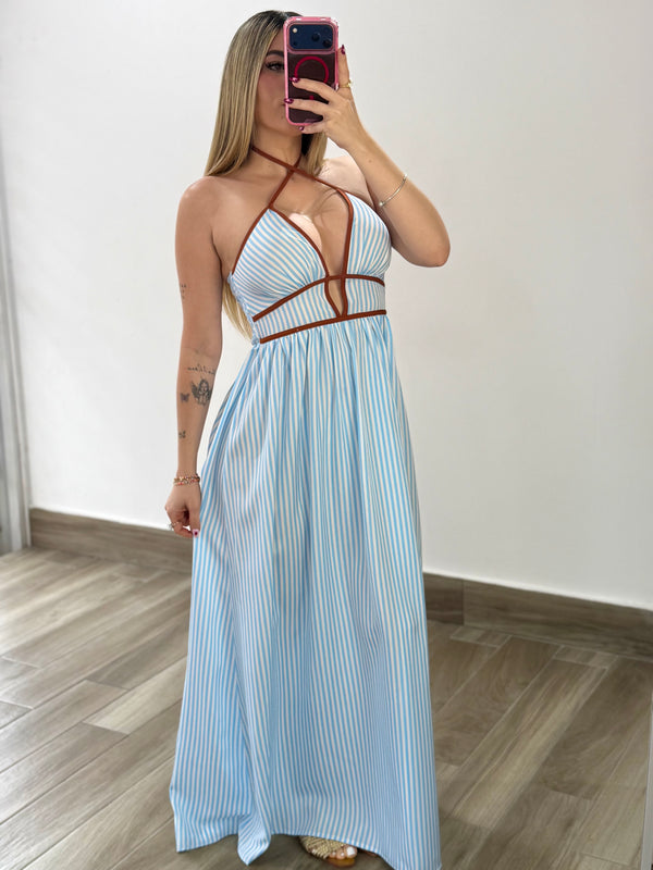 Tori Stripes Maxi