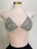 Rhinestones Bra