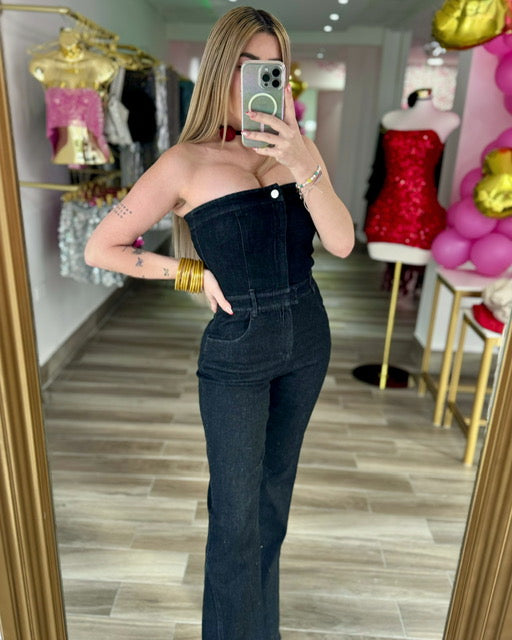 Anabelle Denim Jumpsuit