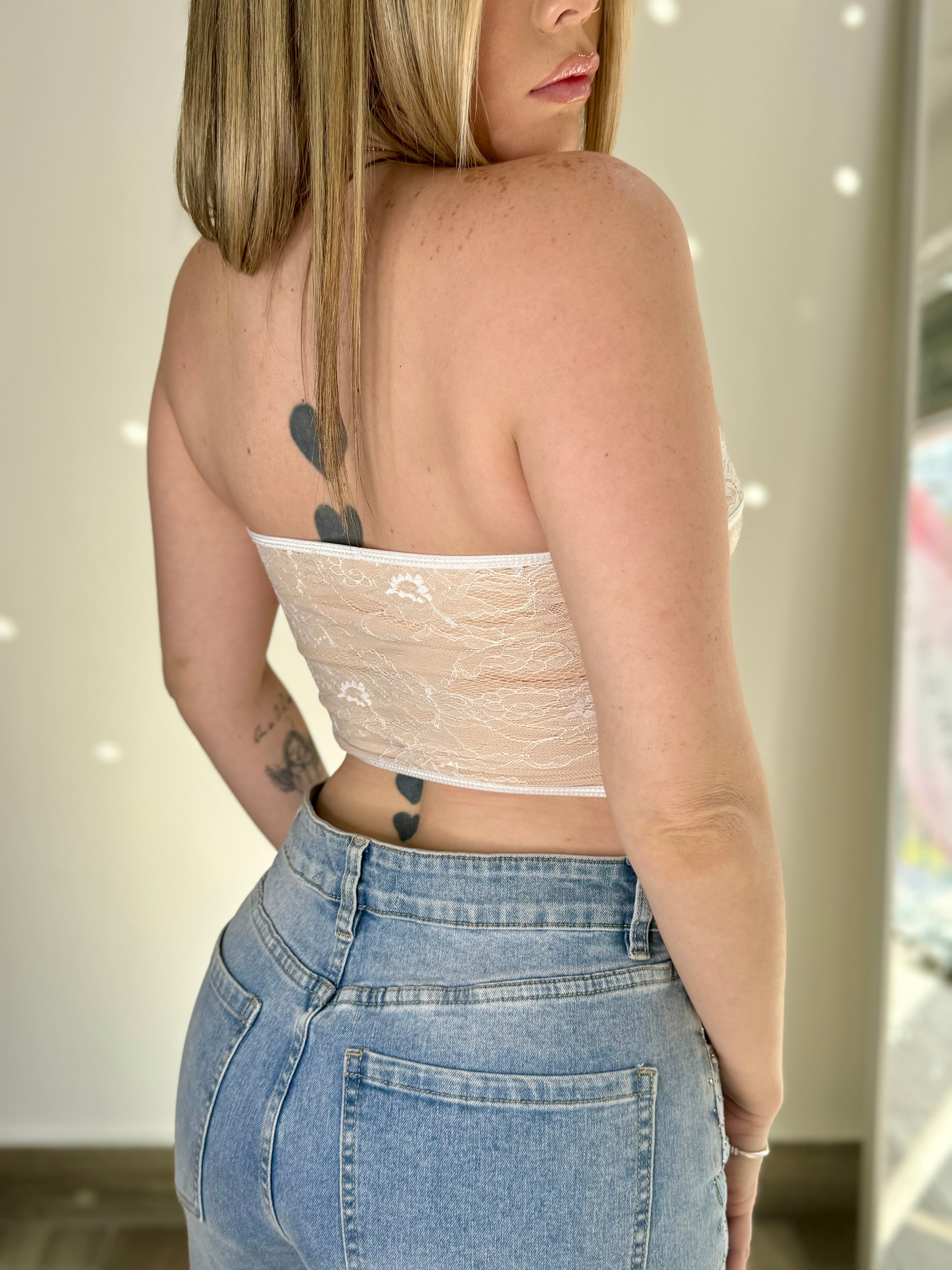 Pearl Lace Corset
