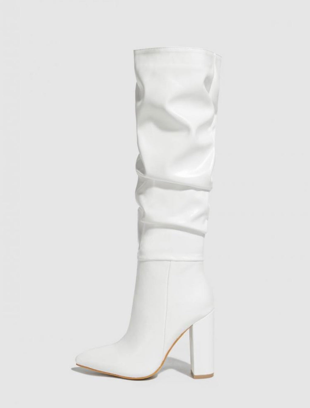 White Statement Boots