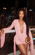 Spicy Mini Dress -Pink