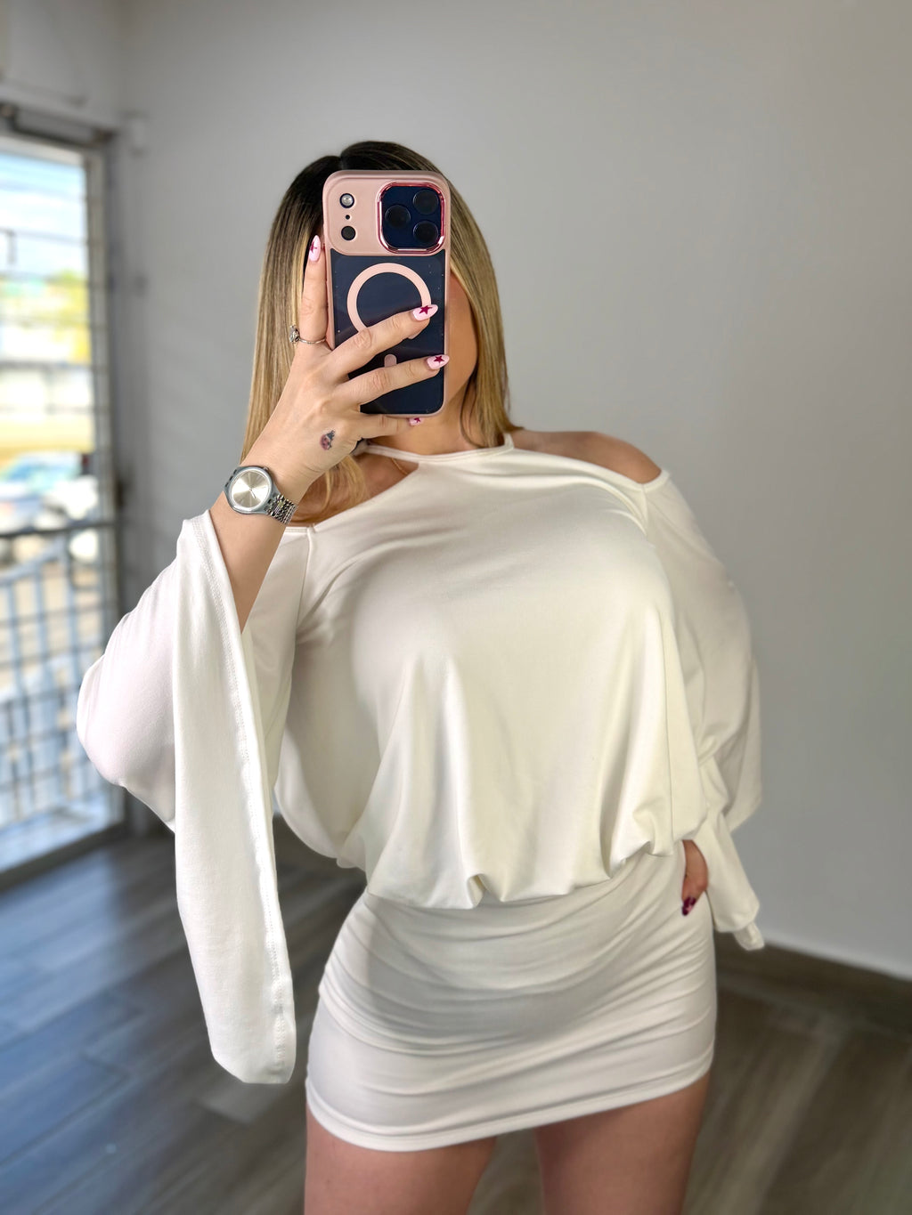 Angel Wings Mini Dress