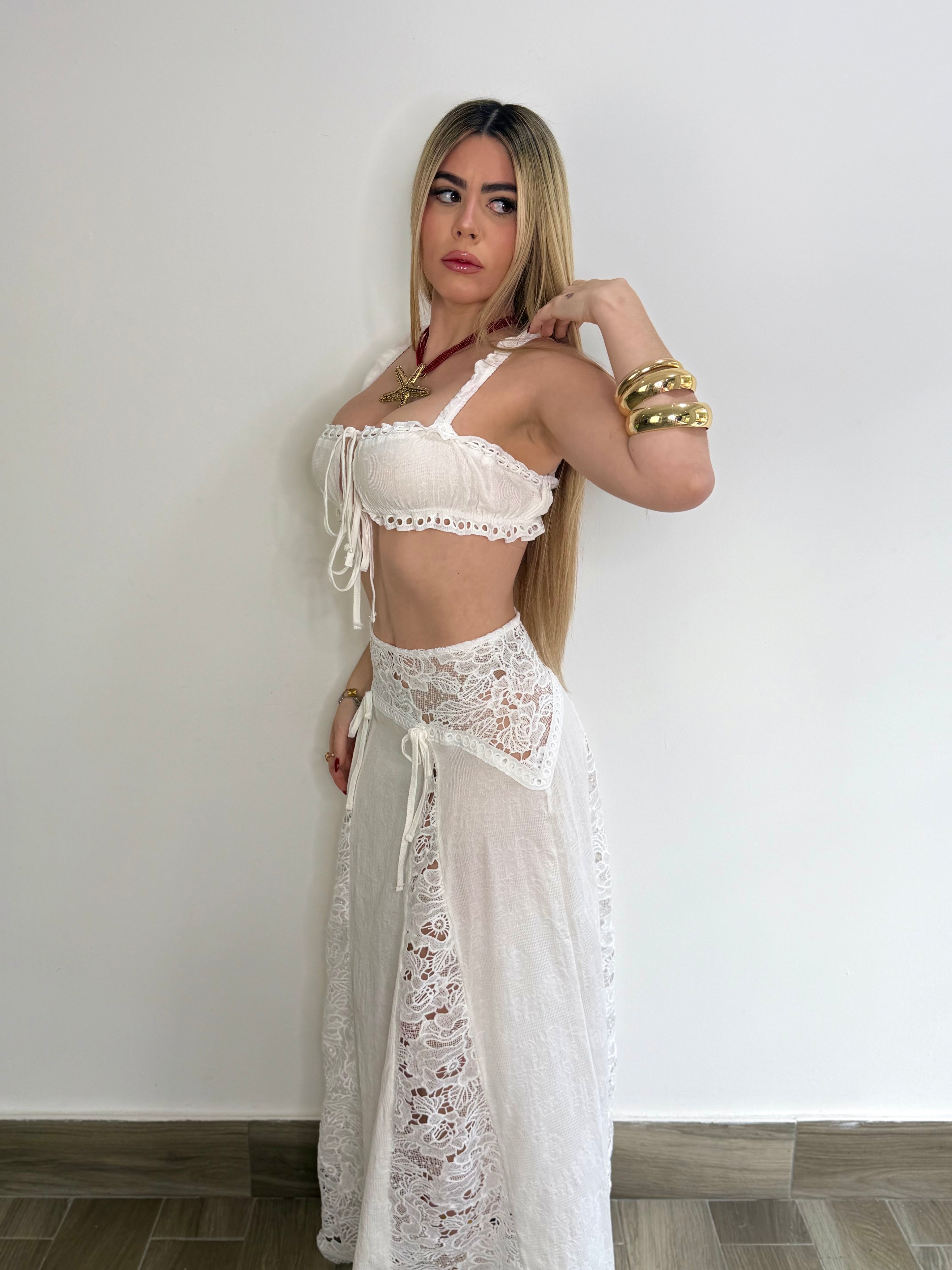 Marbella Lace Maxi