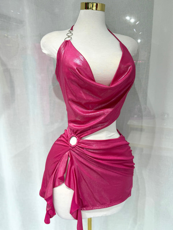 Pink Mini Dress