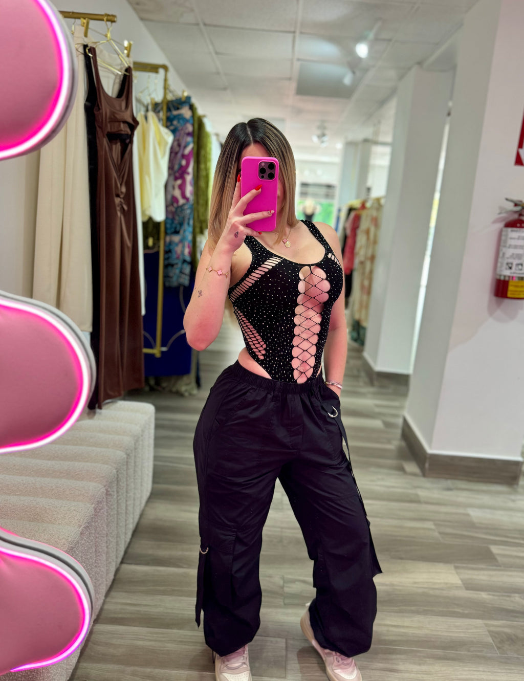Rhinestone Bodysuit