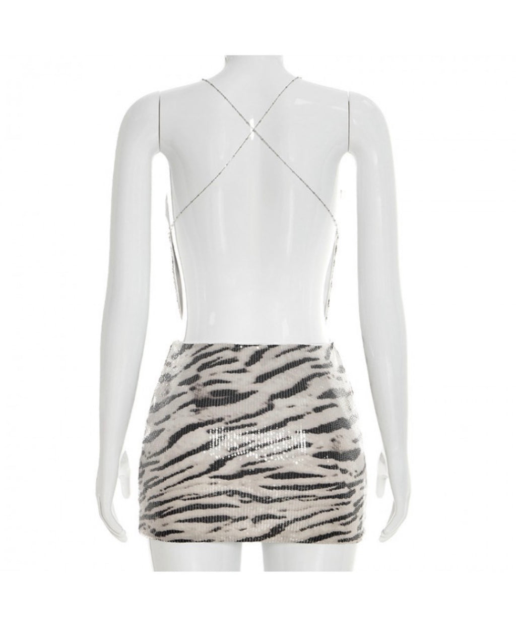 Zebra Sequins Set