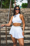 White Tennis Set