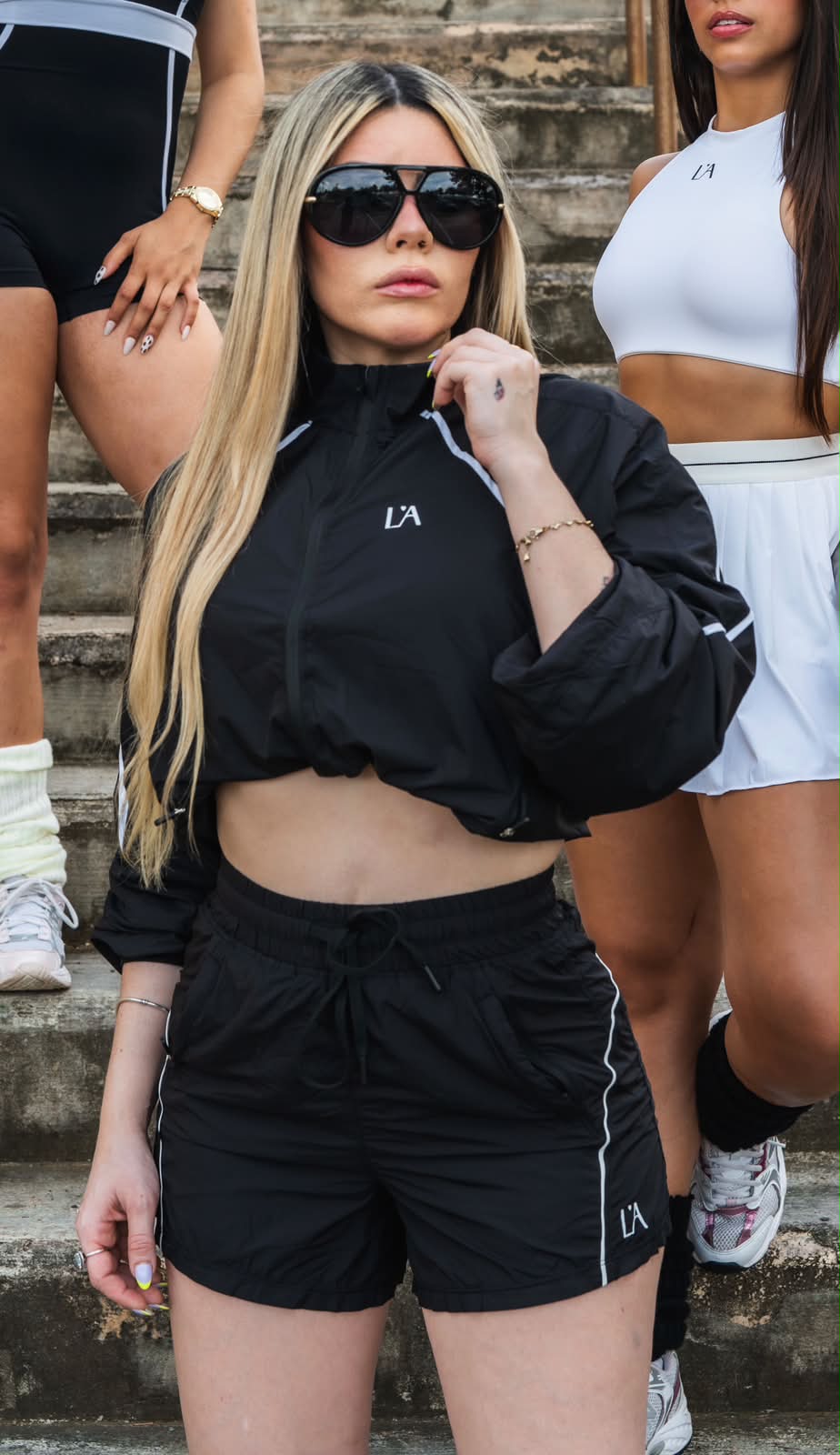 TRACKSUIT SET Black